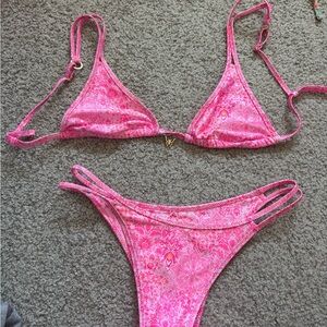 Kulani Kinis Pink Floral Bikini